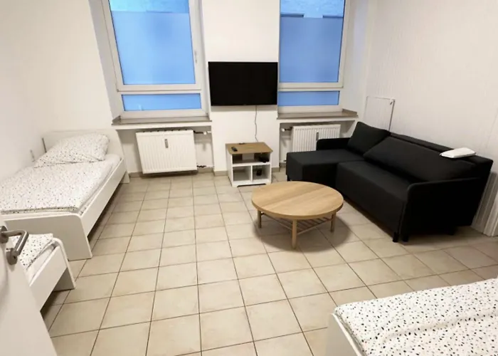 Work And Sleep 6 Pers Bahnhofsnah Monteure Und Gruppen D6 Daire *